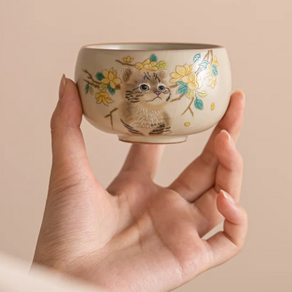 Cat Tea Cup 55-90ml