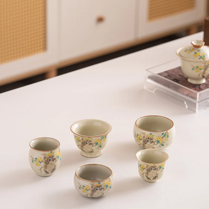 Cat Tea Cup 55-90ml