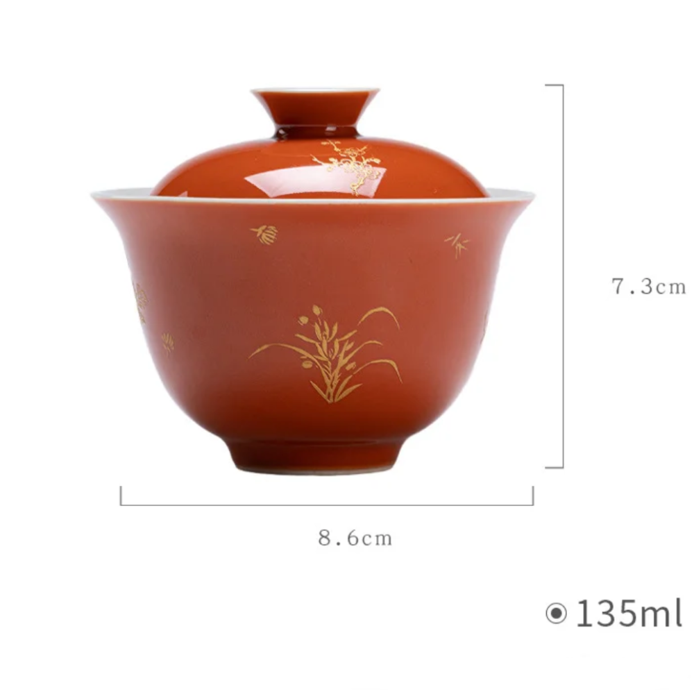 Gem Red Gaiwan 135ml