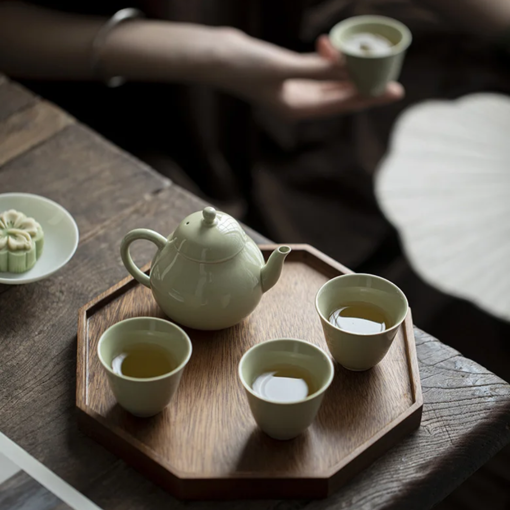 Green Bamboo Tea Cup 40-45ml