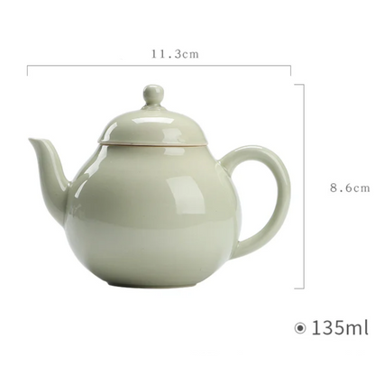 Light Green Teapot 105-135ml