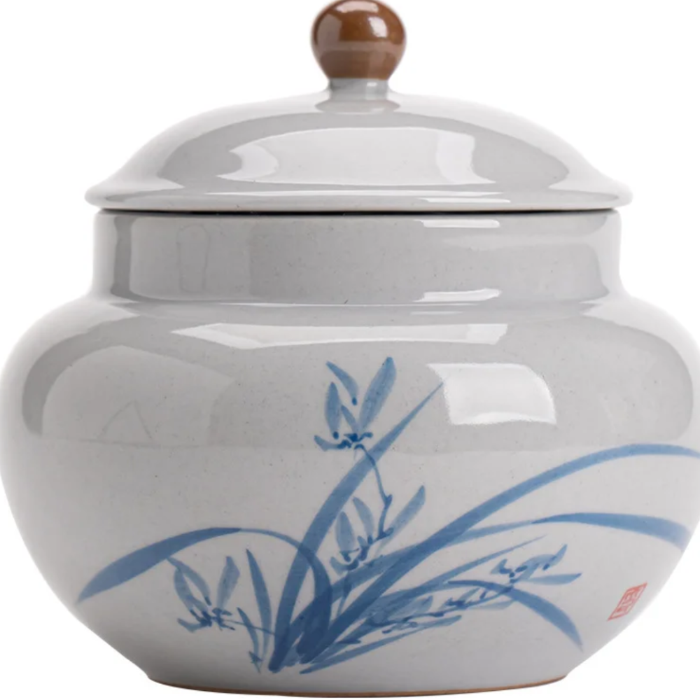 QingHua Tea Canister