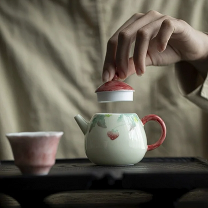 Raspberry Teapot