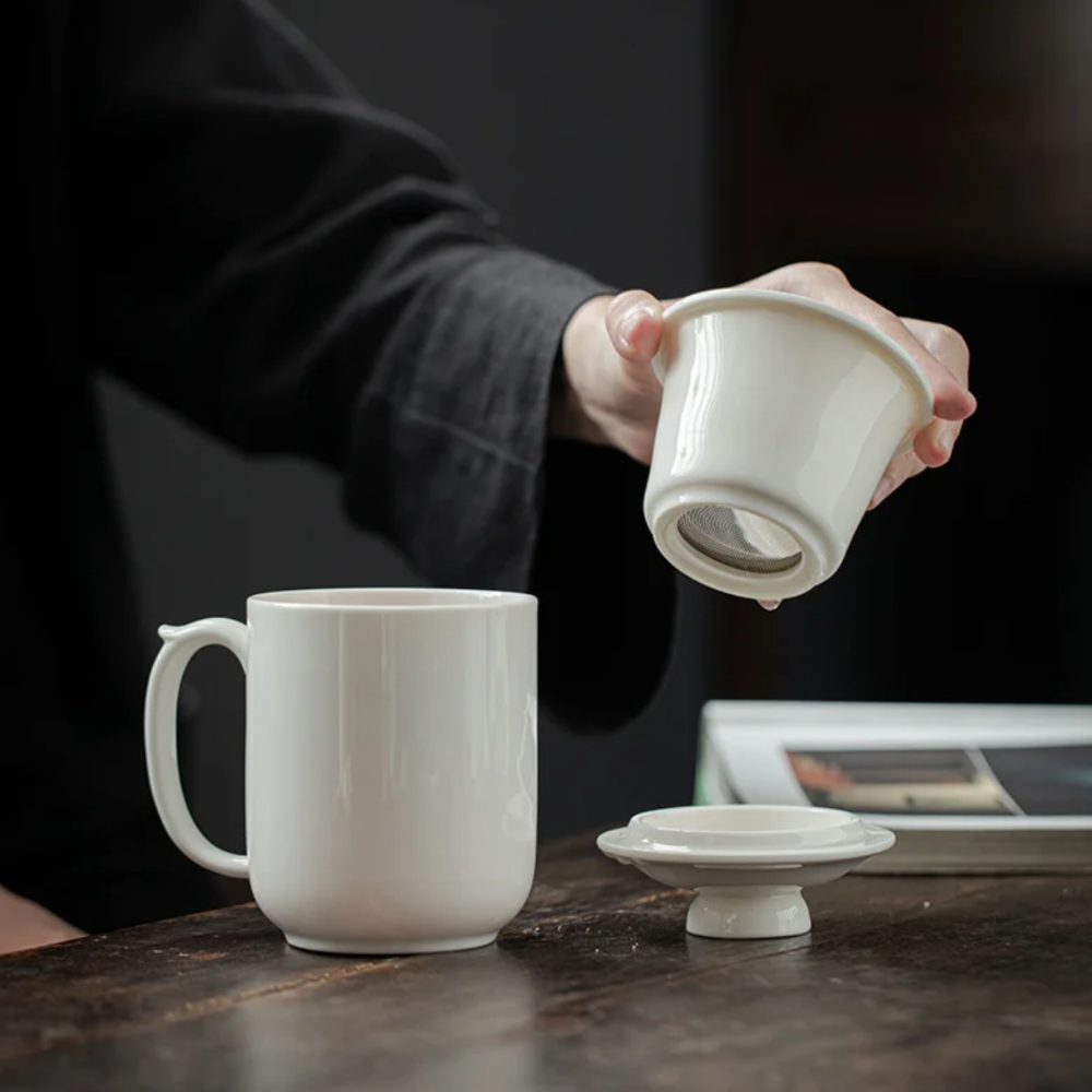 White Porcelain Mug