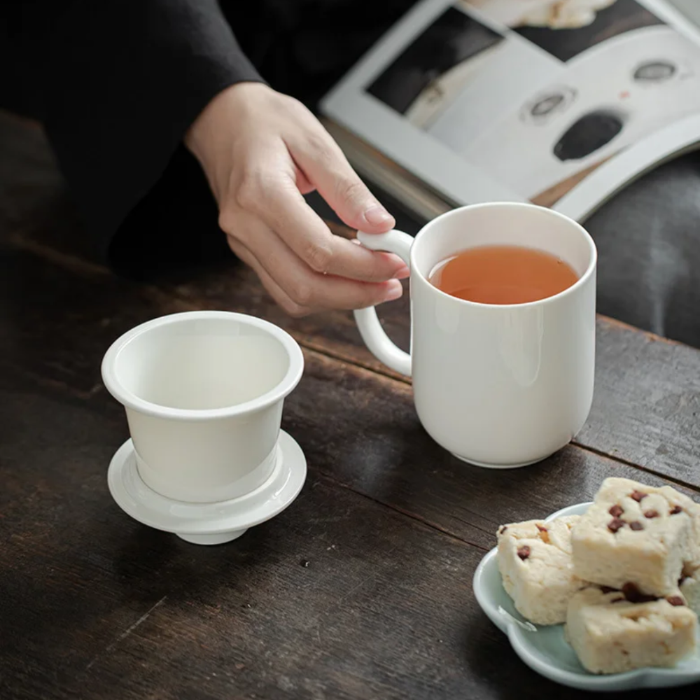 White Porcelain Mug